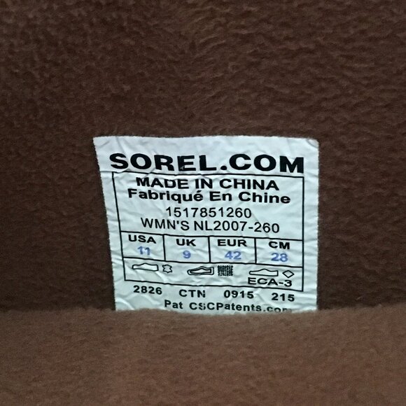 Sorel Women's Slimpack Riding Tall Boots/Apres Ski Boots: Size 10/EU42 - Picture 9 of 10